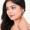 Silver Jhumka Earrings