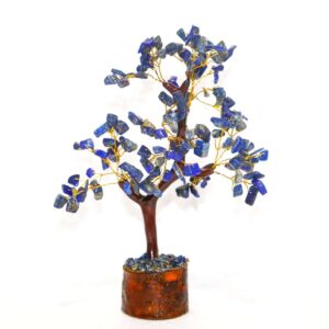 Blue Lapis Crystal Tree