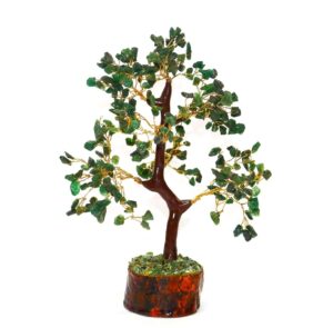 green jade crystal tree natural gemstone money tree decor