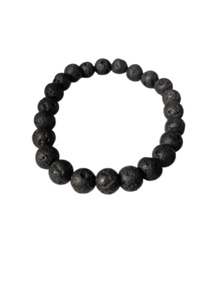 lava bracelet for women and men natural volcanic stone beads