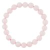 rose quartz gemstone bracelet beaded adjustable design