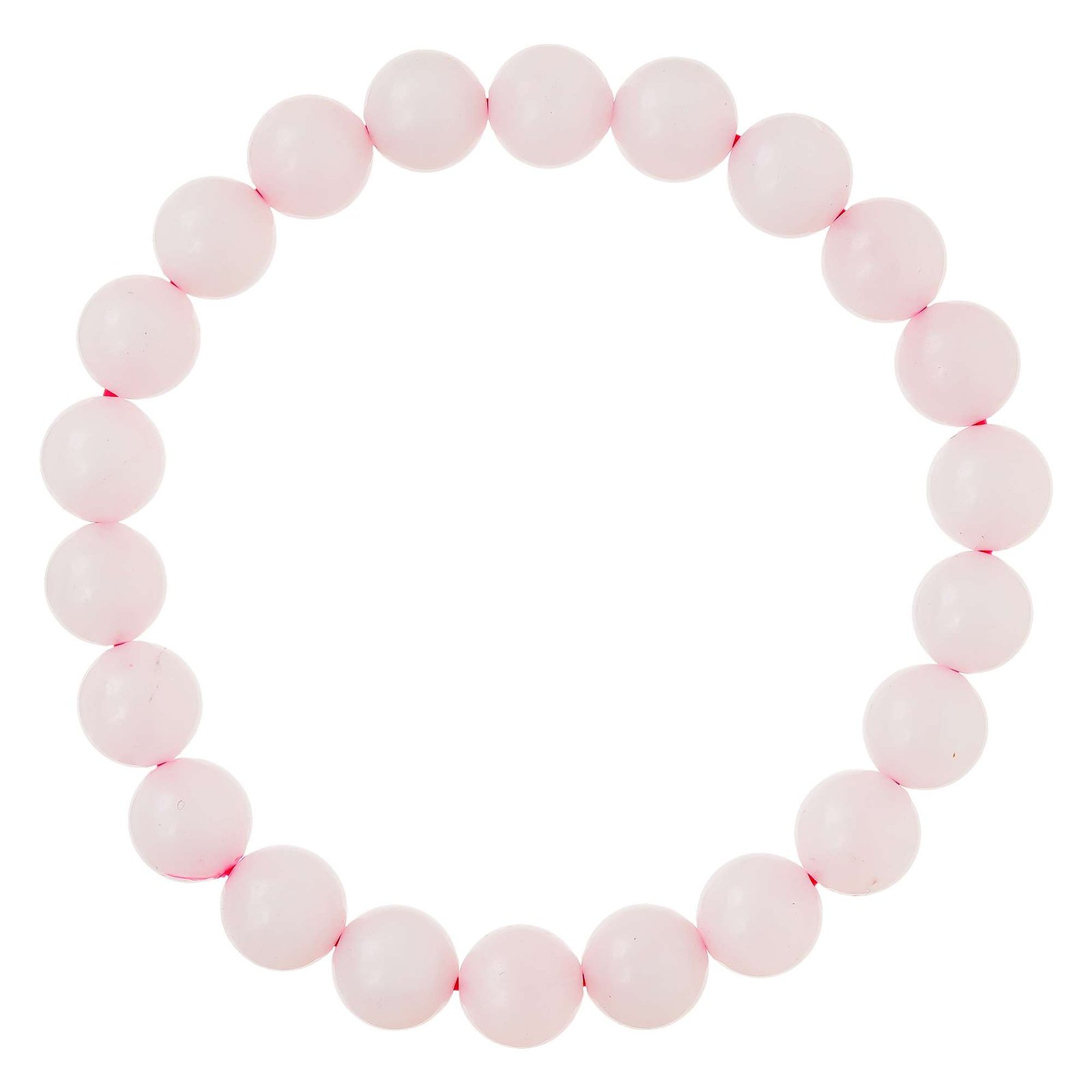 Positive Rose Quartz Gemstone Bracelet for Loving Energy rose quartz gemstone bracelet beaded adjustable design