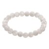 Selenite Crystal Bead Bracelet