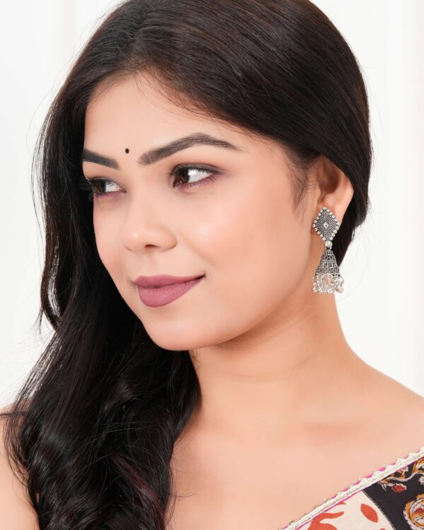Sigma HandiCraft OXidised Jhumka Set-ER48