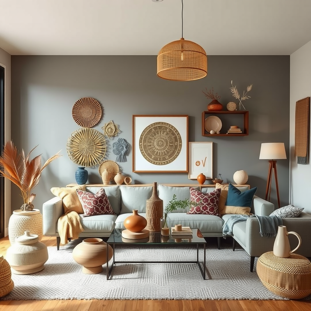 An image showcasing the Top 5 Trends in Home Decor for 2025