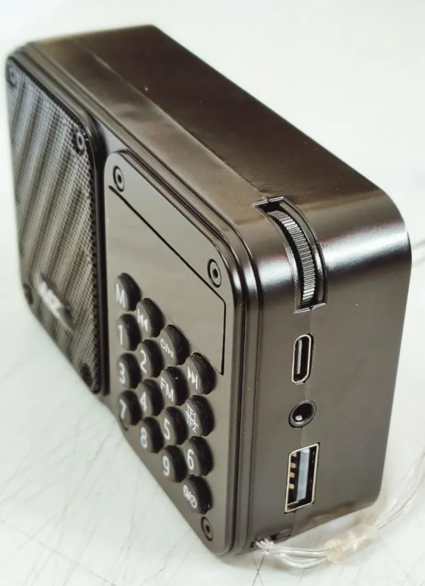 Gurbani Speaker with USB, AUX, and Memory Card Ports – Preloaded Sikh Path & Shabad Kirtan