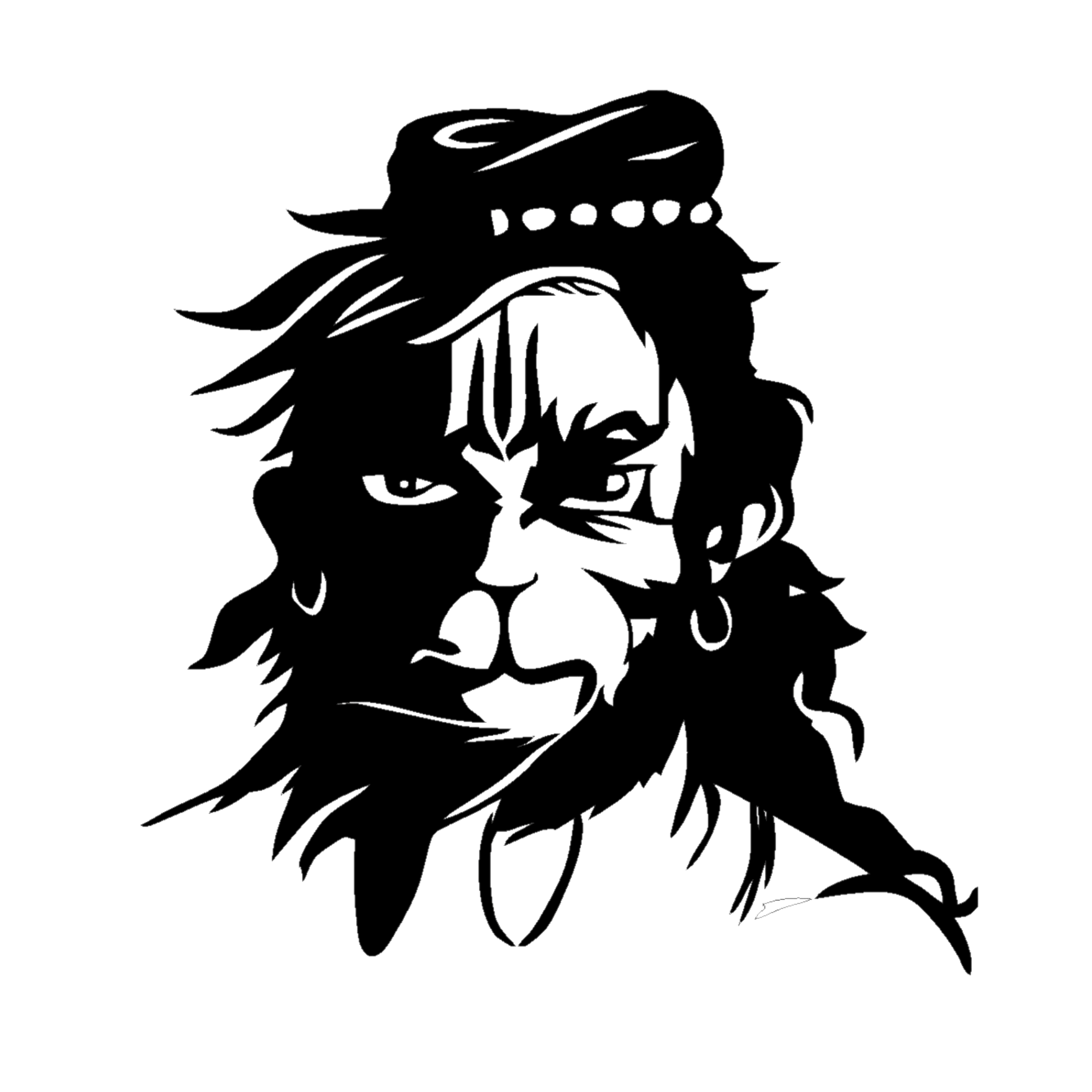 Powerful Hanuman Minimalist MDF Wall Art for Modern Home Decor Handcrafted Decor for Home Decor – Sigma HandiCraft