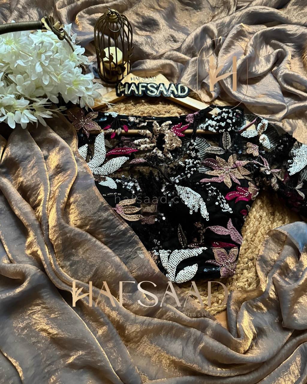 Women's Luxurious Shimmering Grey Organza Saree with Intricately Embroidered Blouse - Perfect for Festive & Evening Wear Handcrafted Decor Item for Home Decor – Sigma HandiCraft