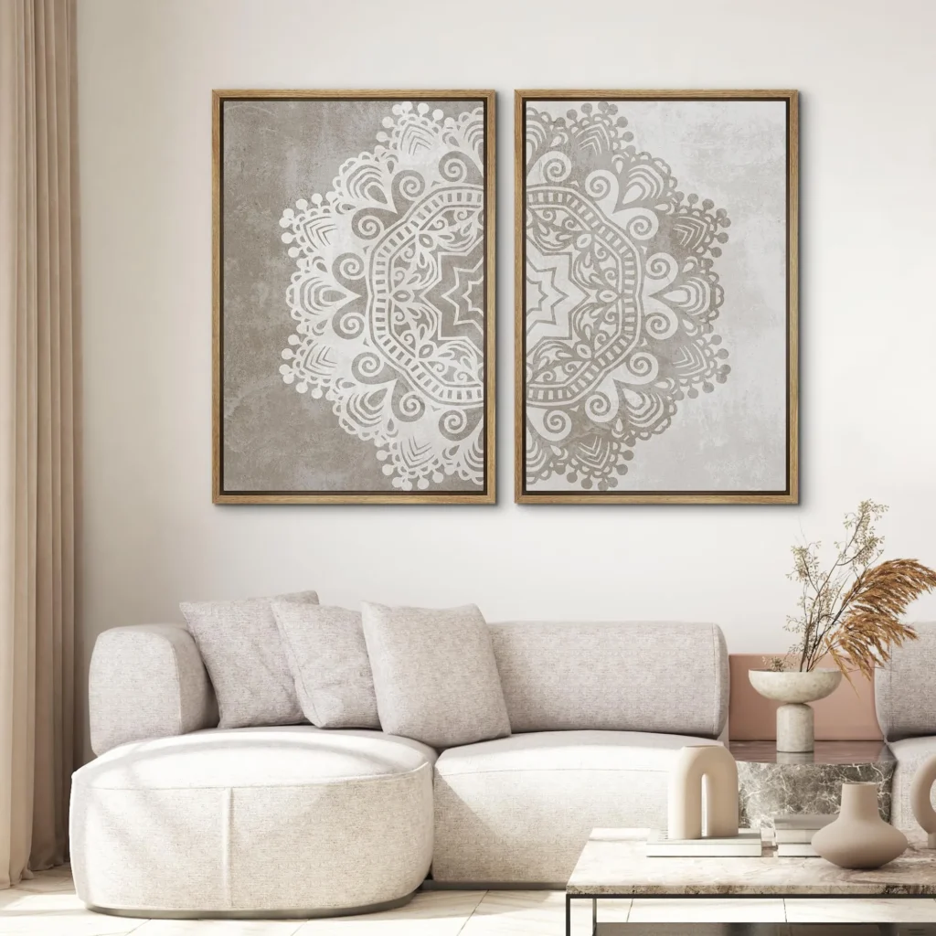 modern wall decor ideas for Indian homes 